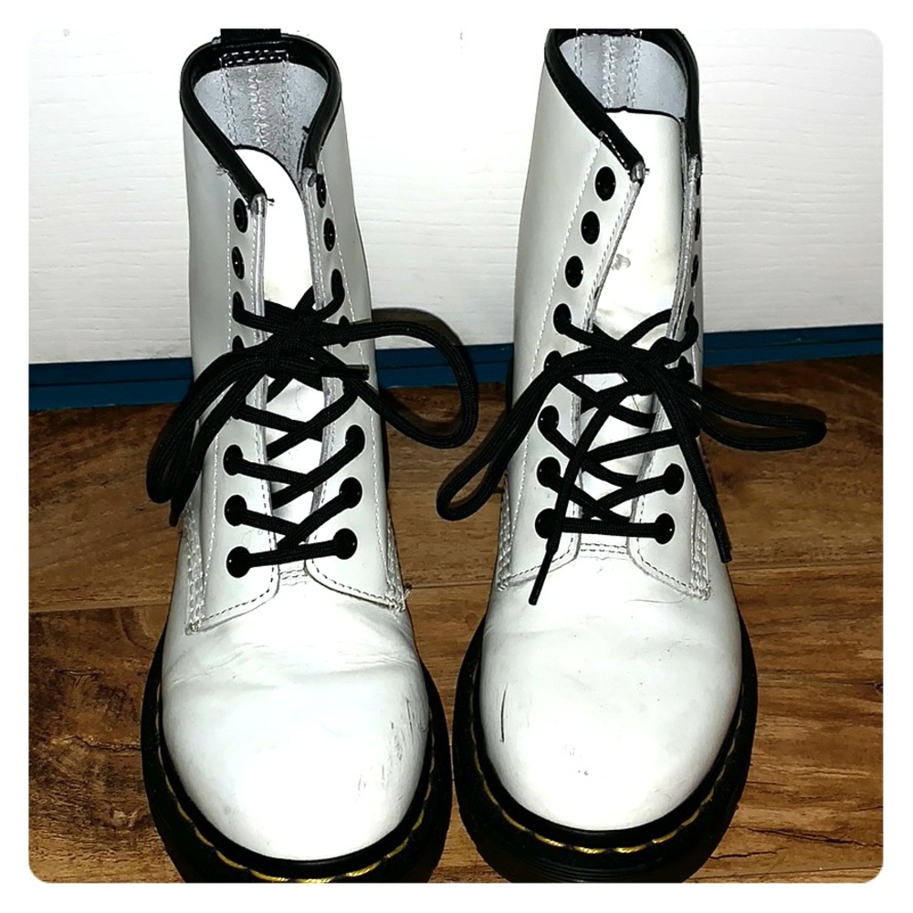 White doc martens